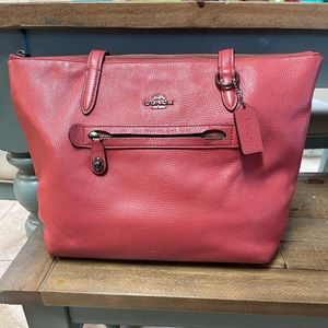 Coach Taylor Pebble Leather Tote